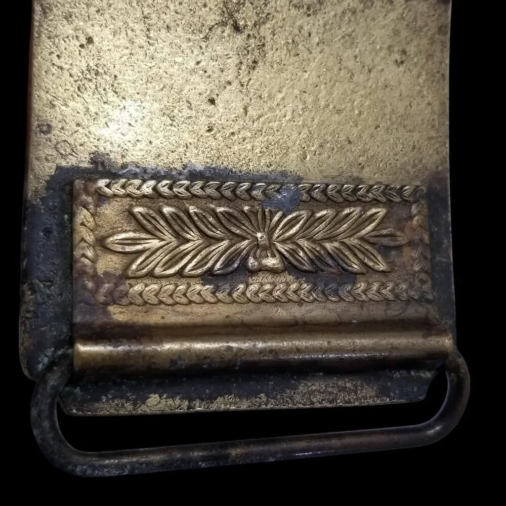 Vintage Belt Buckle Wells Fargo And Company South Dakota Steam Engine‎ Train
